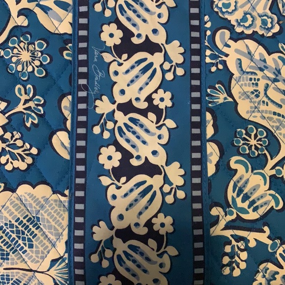 VERA BRADLEY Blue Lagoon Large Computer Case - Picture 8 of 8